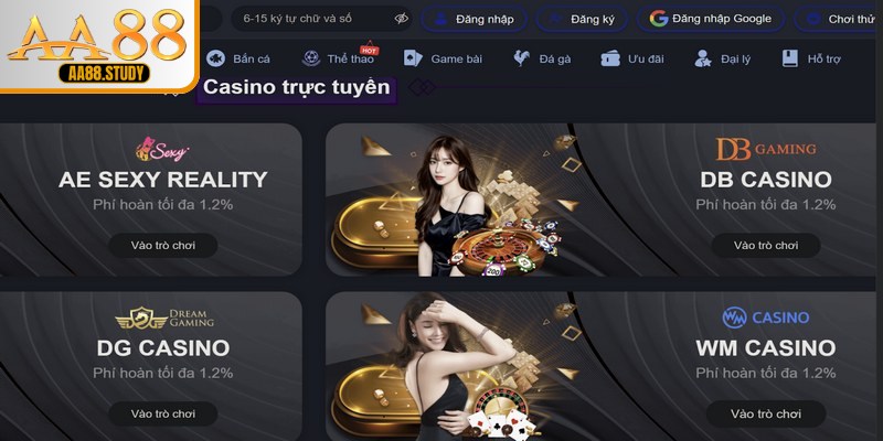 Quy trình đăng nhập tài khoản AA88 an toàn